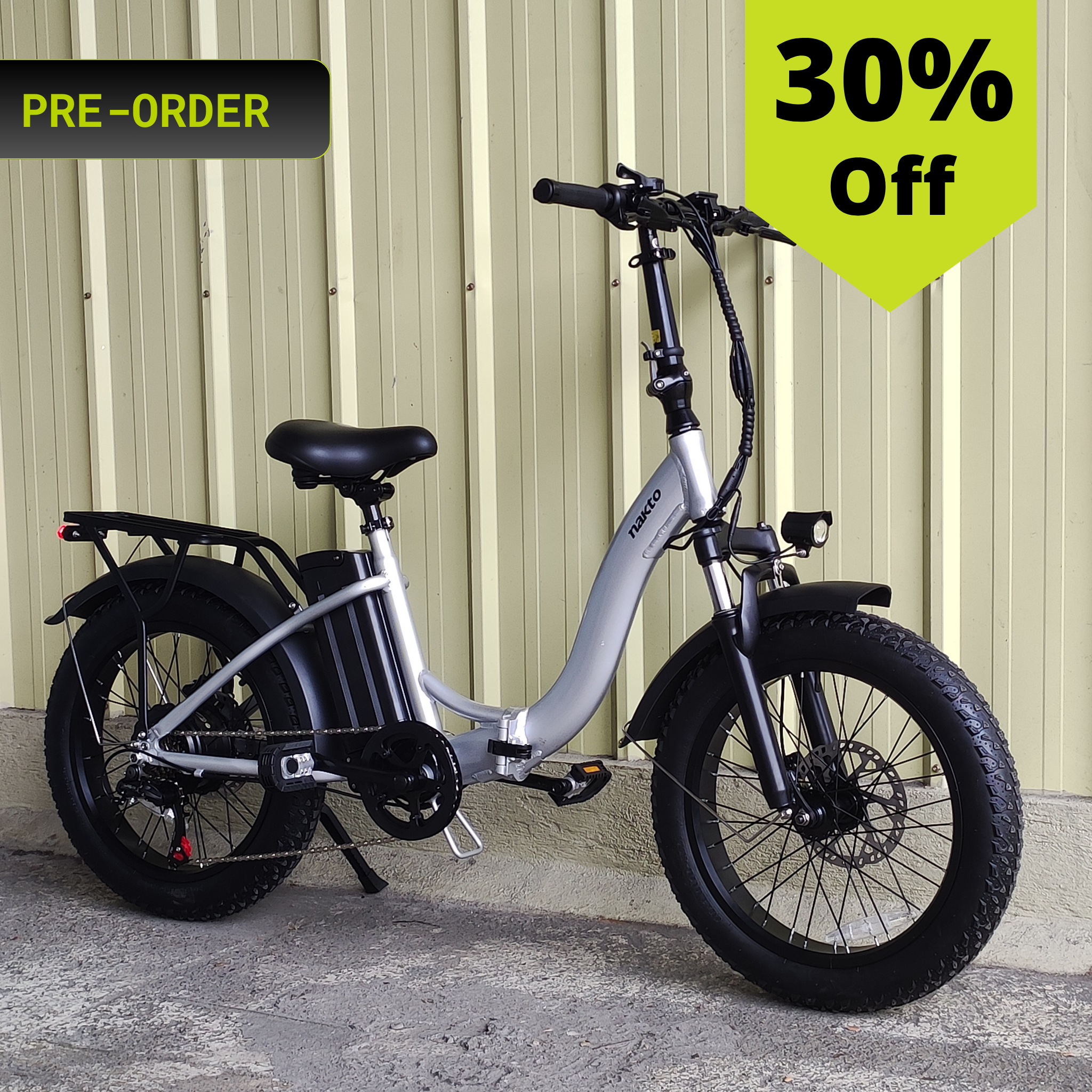 Steady Folding Cruiser E bike Pre order Nakto Electric bike Philippines